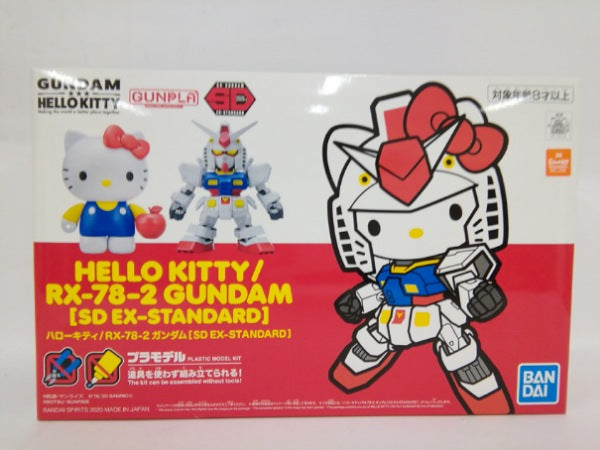 【中古】【未組立】SD EX-STANDARD ハローキティ / RX-78-2 ガンダム 「機動戦士ガンダム×ハローキティ」＜プラモデル＞（代引き不可）6552