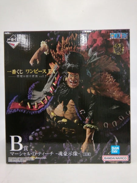 【中古】【開封品】マーシャル・D・ティーチ -魂豪示像- 「一番くじ ワンピース EX 悪魔を宿す者達 vol.2」 B賞＜フィギュア＞（代引き不可）6552