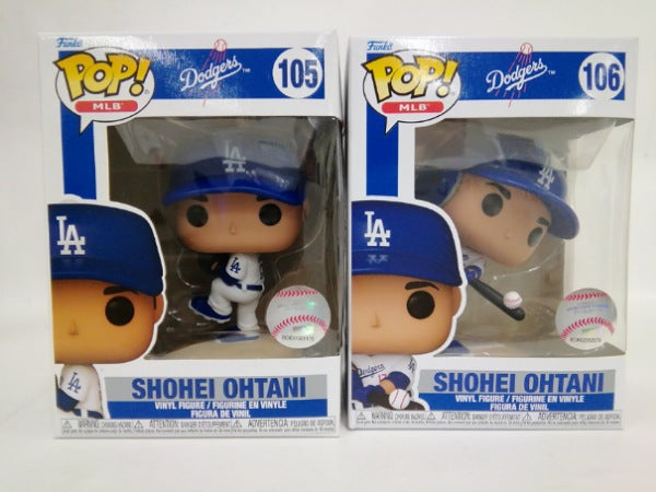 【中古】【開封品】大谷翔平(ピッチャー/ドジャース) POP! MLB Series105・大谷翔平(バッター/ドジャース) POP! MLB Series106＜フィギュア＞（代引き不可）6552