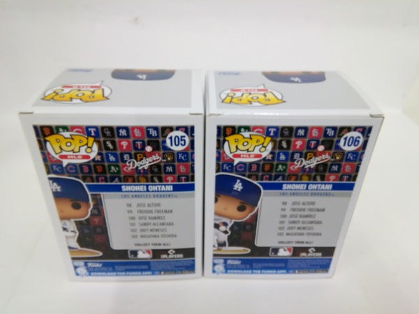【中古】【開封品】大谷翔平(ピッチャー/ドジャース) POP! MLB Series105・大谷翔平(バッター/ドジャース) POP! MLB Series106＜フィギュア＞（代引き不可）6552