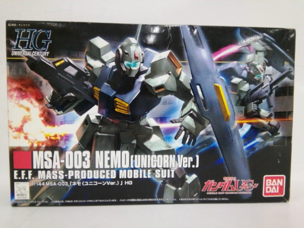 【中古】【未組立】1/144 HGUC ネモ(ユニコーンVer.) 「機動戦士ガンダムUC」＜プラモデル＞（代引き不可）6552