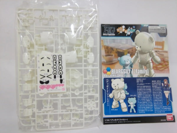 【中古】【未組立】1/144 HGBF KUMA-F ベアッガイF(ファミリー) 「ガンダムビルドファイターズトライ」＜プラモデル＞（代引き不可）6552