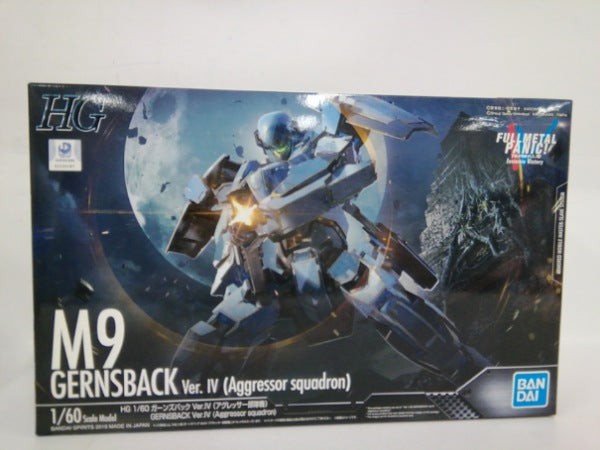 【中古】【未組立】1/60 HG ガーンズバックVer.IV(アグレッサー部隊機) 「フルメタル・パニック! Invisible Victory」＜プラモデル＞（代引き不可）6552