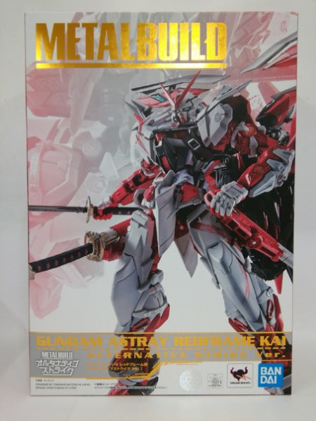【中古】【未開封】METALBUILD ガンダムアストレイレッドフレーム改(オルタナティブストライク ver.)＜フィギュア＞（代引き不可）6552