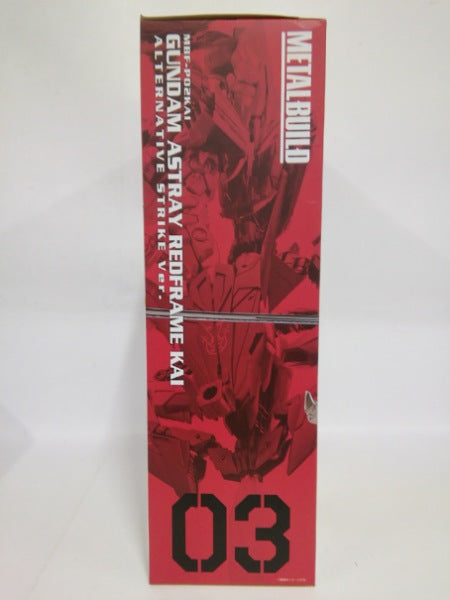 【中古】【未開封】METALBUILD ガンダムアストレイレッドフレーム改(オルタナティブストライク ver.)＜フィギュア＞（代引き不可）6552
