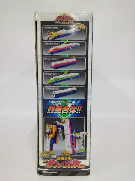 【中古】【未開封】烈車合体シリーズEX 烈車合体 DXサファリガオー 「烈車戦隊トッキュウジャー」＜おもちゃ＞（代引き不可）6552
