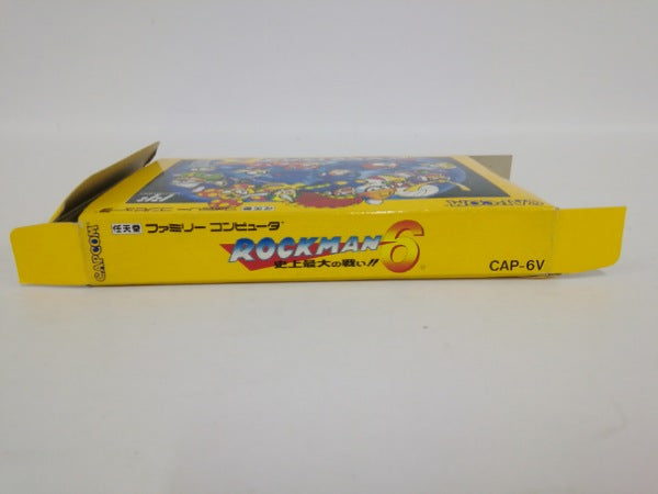 【中古】【開封品】ロックマン6 史上最大の戦い!!＜レトロゲーム＞（代引き不可）6552