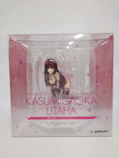 【中古】【開封品】霞ヶ丘詩羽 〜ランジェリーver.〜 「冴えない彼女の育てかた♭」 1/7 ABS＆PVC製塗装済み完成品＜フィギュア＞（代引き不可）6552