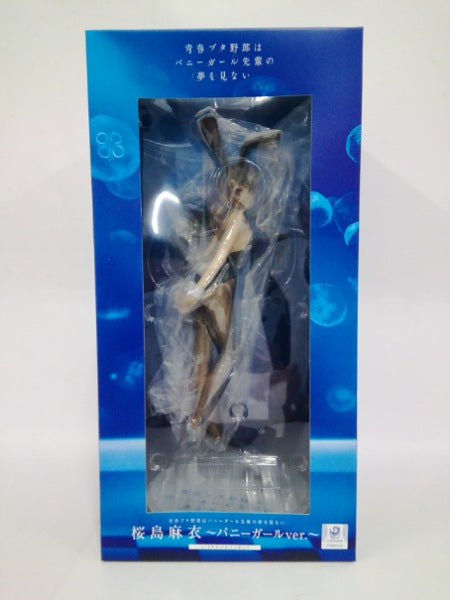 【中古】【開封品】桜島麻衣 バニーガールver.「青春ブタ野郎はバニーガール先輩の夢を見ない」1/7 ABS＆PVC製塗装済み完成品＜フィギュア＞（代引き不可）6552