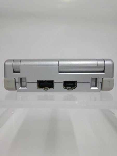【中古】【動作確認済】【開封品】ゲームボーイアドバンスSP本体 プラチナシルバー＜レトロゲーム＞（代引き不可）6552