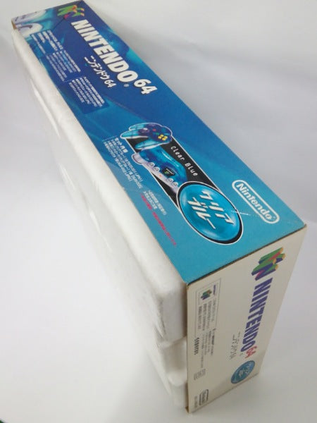 【中古】【動作確認済】【開封品】ニンテンドー64本体 (クリアブルー)＜レトロゲーム＞（代引き不可）6552