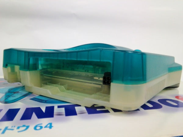 【中古】【動作確認済】【開封品】ニンテンドー64本体 (クリアブルー)＜レトロゲーム＞（代引き不可）6552