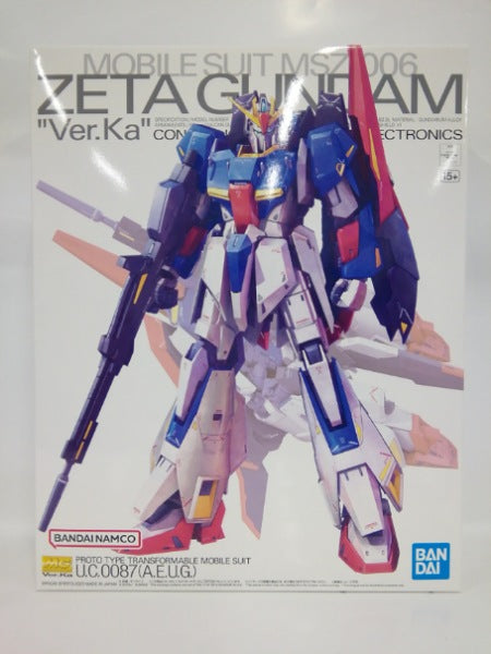 【中古】【未組立】1/100 MG MSZ-006 ゼータガンダム Ver.Ka 「機動戦士Zガンダム」＜プラモデル＞（代引き不可）6552