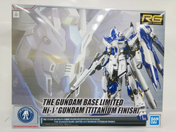 【中古】【未組立】1/144RGHi-νガンダムチタニウムフィニッシュ「機動戦士ガンダム 逆襲のシャア ベルトーチカ・チルドレン」＜プラモデル＞（代引き不可）6552