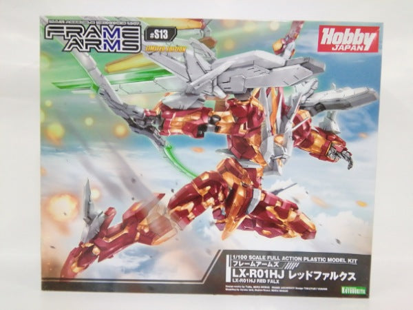 【中古】【未組立】1/100 LX-R01HJ レッドファルクス 「フレームアームズ」＜プラモデル＞（代引き不可）6552