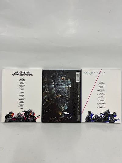中古】【セット】【開封品】ONE OK ROCK DVD3作品＜DVD＞（代引き不可