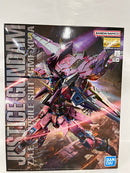 【中古】【未組立】1/100 MG ZGMF-X09A ジャスティスガンダム 「機動戦士ガンダムSEED」＜プラモデル＞（代引き不可）6552