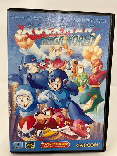 メガドライブ　ロックマン　メガワールド 中古】【開封品】メガドライブ用ソフト ロックマン メガワールド