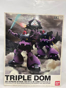 【中古】【未組立】1/144 HGUC MS-09 ドム 黒い三連星 トリプルドムセット(3体セット) 「機動戦士ガンダム」 [0141038]＜プラモデル＞（代引き不可）6552