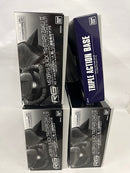 【中古】【未組立】【セット】1/144 RG MS-06R-01A 黒い三連星専用ザクII ３点＆トリプルアクションベース 計４点＜プラモデル＞（代引き不可）6552