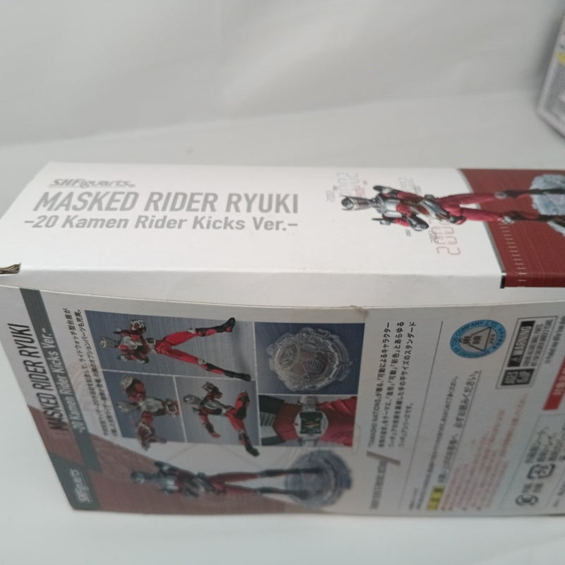 【中古】【開封品】S.H.Figuarts 仮面ライダー龍騎 -20 Kamen Rider Kicks Ver.- 「仮面ライダー龍騎」＜フィギュア＞（代引き不可）6556