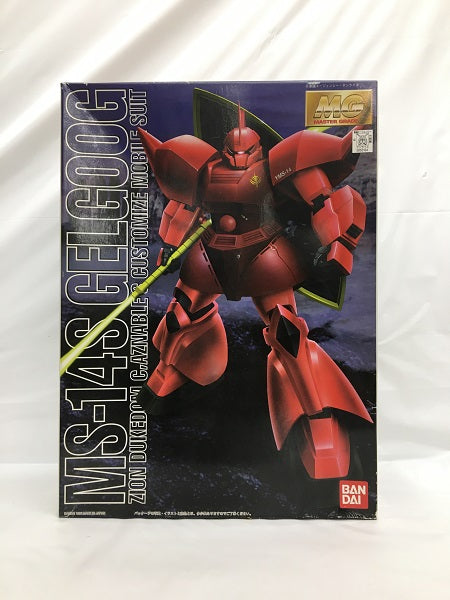 【中古】【未組立】1/100 MG MS-14S ゲルググ シャア・アズナブル大佐機 「機動戦士ガンダム」＜プラモデル＞（代引き不可）6558