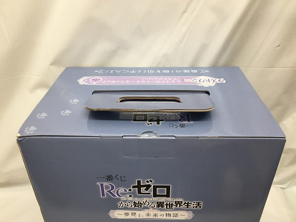 【中古】エミリア 「一番くじ Re：ゼロから始める異世界生活  夢見る、未来の物語」 ラストワン賞 アートスケールフィギュア(ラストワンver.)＜フィギュア＞（代引き不可）6558