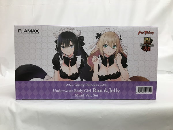 中古】【未開封】PLAMAX GP 07 下着素体娘 ラン＆ジェリー メイドVer. セット ノンスケール 組み立て式プラモデル＜プラモデ