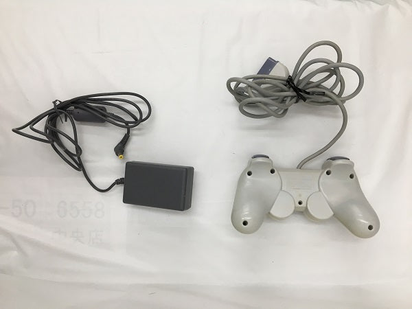 【中古】PSone本体(SCPH-100)＜レトロゲーム＞（代引き不可）6558