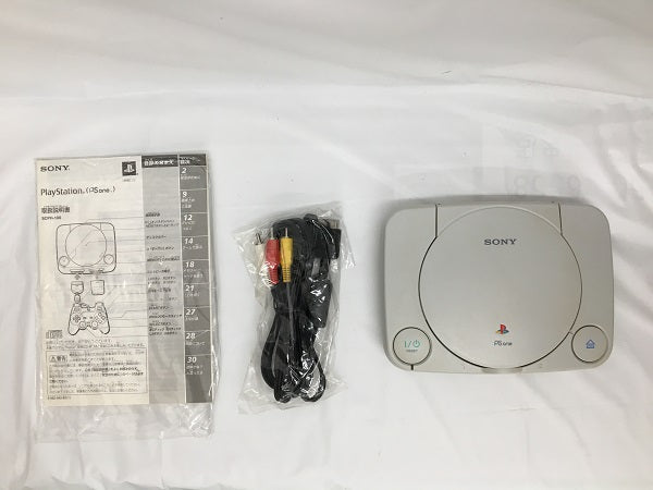 【中古】PSone本体(SCPH-100)＜レトロゲーム＞（代引き不可）6558