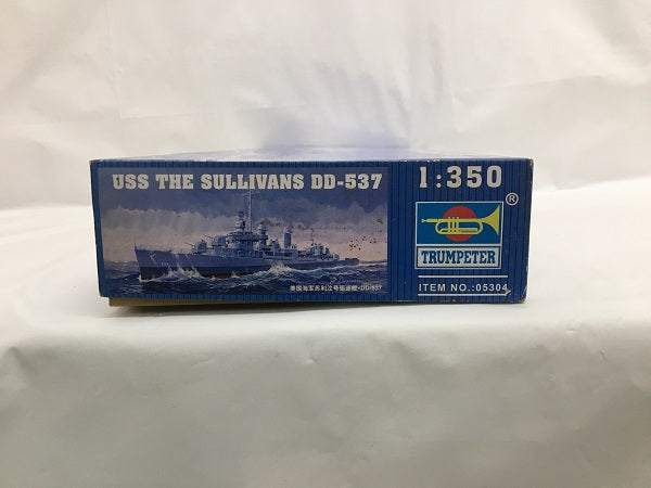 【中古】【未組立】1/350 米海軍 フレッチャー級駆逐艦 ザ・サリバンズ [05304]＜プラモデル＞（代引き不可）6558