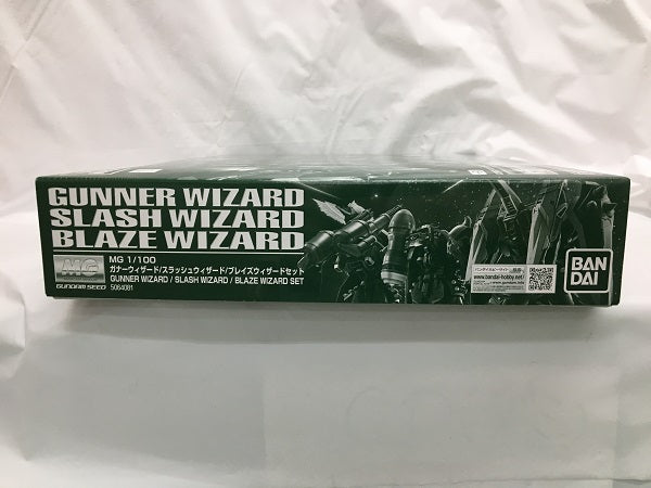 【中古】【未組立】1/100 MG ガナーウィザード/スラッシュウィザード/ブレイズウィザードセット 「機動戦士ガンダム SEED DESTINY ASTRAY」 プレミアムバンダイ限定 [5064081]＜プラモデル＞（代引き不可）6558