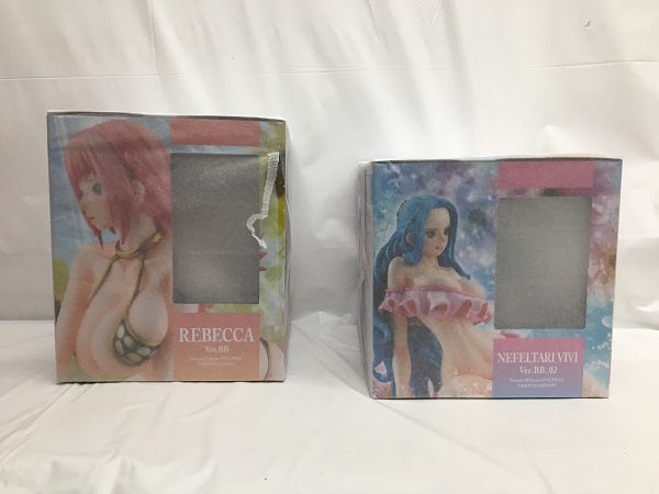 【中古】【未開封】2体セット　レベッカ Ver.BB 「ワンピース」 Portrait.Of.Pirates ワンピース”LIMITED EDITION”／ネフェルタリ・ビビ Ver.BB_02 「ワンピース」 Portrait.Of.Pirates ワンピース”LIMITED EDITION”　メガトレショップ＆オンラインショップ限定＜フィギュア＞（代引き不可）6558