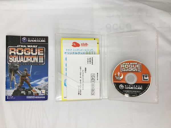 【中古】【箱説あり】NGCソフト スター・ウォーズ ローグ・スコードロンIII＜レトロゲーム＞（代引き不可）6558