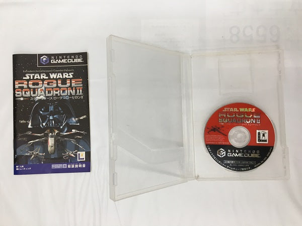 【中古】【箱説あり】NGCソフト　スターウォーズ・ローグスコードロンII＜レトロゲーム＞（代引き不可）6558