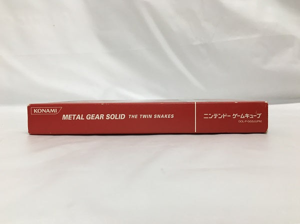 【中古】【箱説あり】NGCソフト　メタルギア ソリッド：ザ・ツインスネークス＜レトロゲーム＞（代引き不可）6558