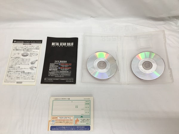 【中古】【箱説あり】NGCソフト　メタルギア ソリッド：ザ・ツインスネークス＜レトロゲーム＞（代引き不可）6558