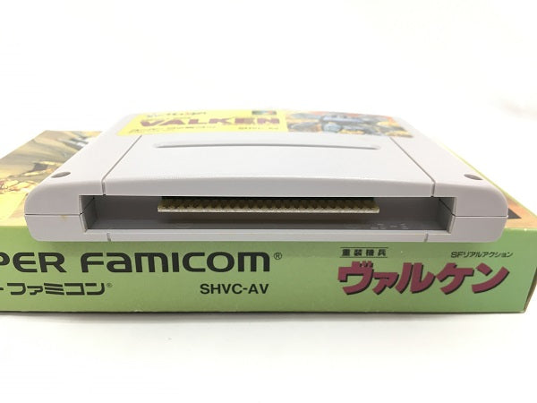 中古】【箱説あり】スーパーファミコンソフト 重装機兵ヴァルケン＜レトロゲーム＞（代引き不可）6558