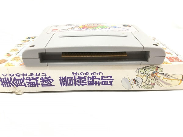 【中古】【箱説あり】スーパーファミコンソフト　美食戦隊 薔薇野郎＜レトロゲーム＞（代引き不可）6558