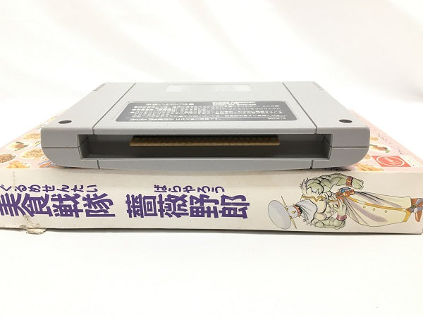 【中古】【箱説あり】スーパーファミコンソフト　美食戦隊 薔薇野郎＜レトロゲーム＞（代引き不可）6558