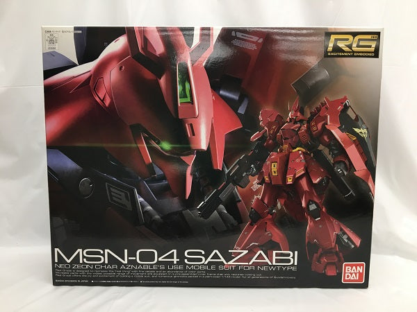 【中古】【未組立】1/144 RG MSN-04 サザビー 「機動戦士ガンダム 逆襲のシャア」＜プラモデル＞（代引き不可）6558