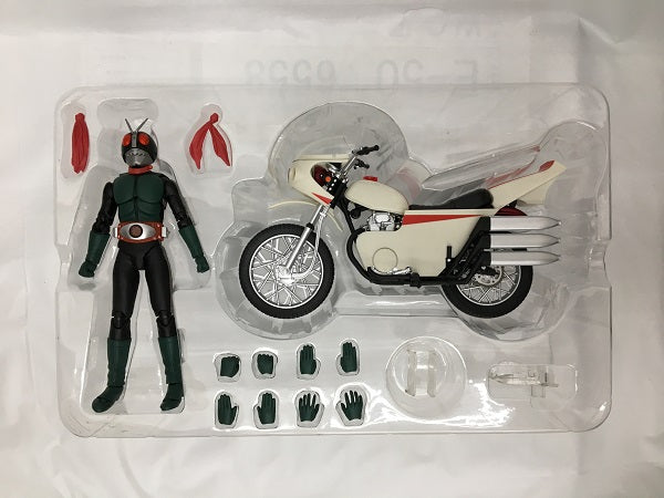 【中古】【開封品】S.H.Figuarts 仮面ライダー旧2号＆サイクロン号(改造Ver.)セット 「仮面ライダー」＜フィギュア＞（代引き不可）6558