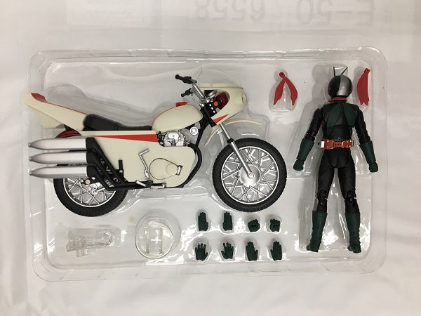 【中古】【開封品】S.H.Figuarts 仮面ライダー旧2号＆サイクロン号(改造Ver.)セット 「仮面ライダー」＜フィギュア＞（代引き不可）6558