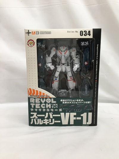 【中古】【未開封】リボルテックヤマグチ No.034 TV版 スーパーバルキリーVF-1J(一条輝機) 「超時空要塞マクロス」＜フィギ...