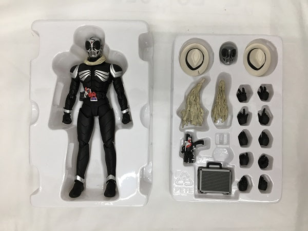 【中古】【開封品】S.H.Figuarts(真骨彫製法) 仮面ライダースカル 「仮面ライダー×仮面ライダー W＆ディケイド MOVIE大戦2010」＜フィギュア＞（代引き不可）6558