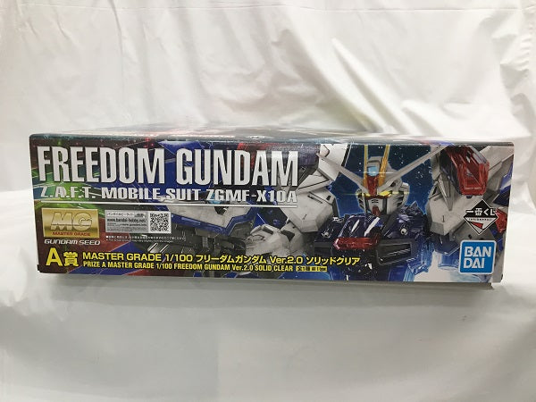 【中古】【未組立】1/100 MG フリーダムガンダム Ver.2.0 ソリッドクリア 「一番くじ 機動戦士ガンダム ガンプラ 2023」 A賞 [2682512]＜プラモデル＞（代引き不可）6558