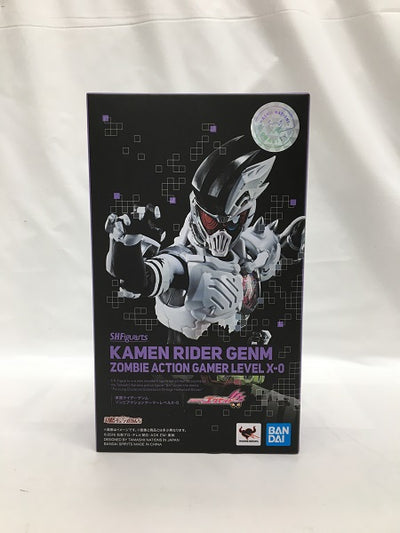 【中古】【開封品】S.H.Figuarts 仮面ライダーゲンム ゾンビアクションゲーマーレベルX-0 「仮面ライダーエグゼイド」 魂ウ...