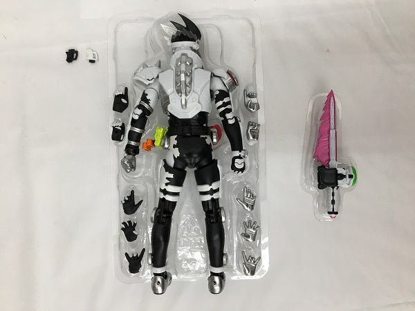 【中古】【開封品】S.H.Figuarts 仮面ライダーゲンム ゾンビアクションゲーマーレベルX-0 「仮面ライダーエグゼイド」  魂ウェブ商店限定＜フィギュア＞（代引き不可）6558