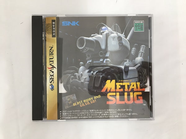 【中古】【開封品】セガサターン用ソフト　メタルスラッグ＜レトロゲーム＞（代引き不可）6558