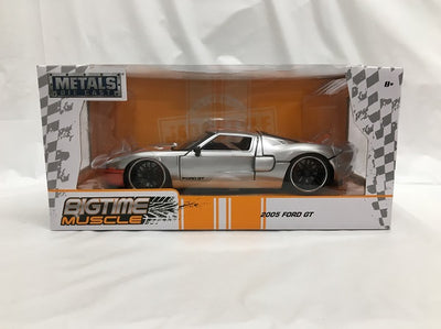 【中古】【未開封】 1/24 2005 Ford GT Silver With Orange Stripe Diecast Model...